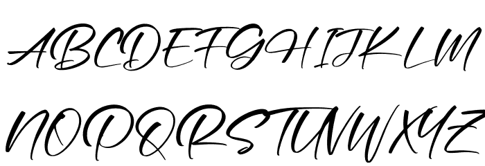 Andresta Montera Font UPPERCASE