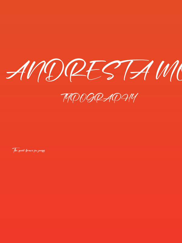 Andresta Montera Poster