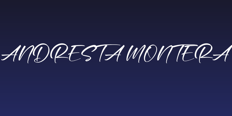 Andresta Montera Social Header