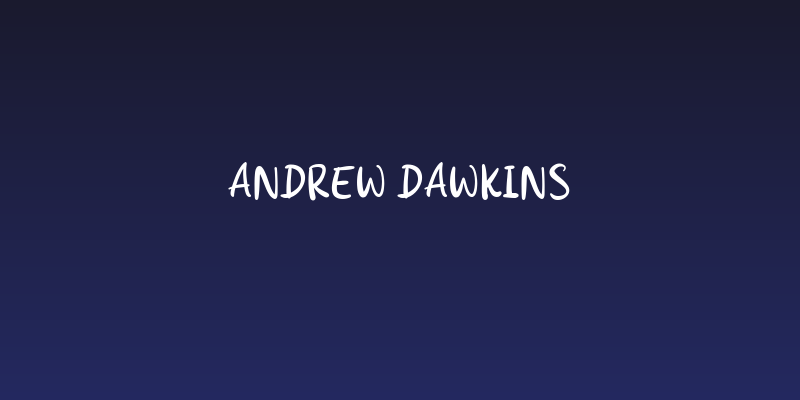 Andrew Dawkins Social Header
