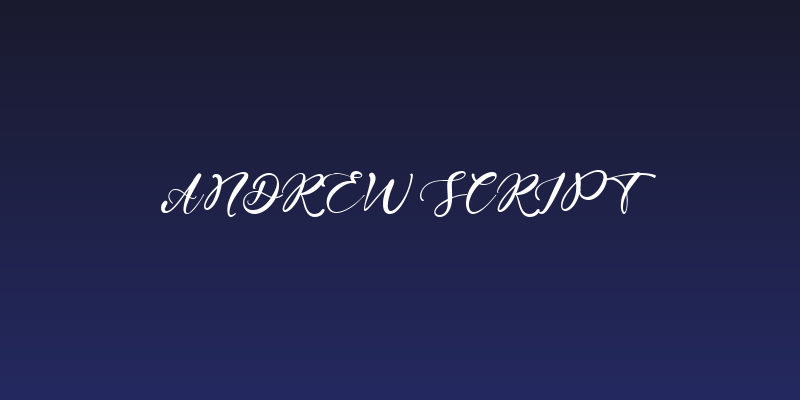 Andrew Script Social Header