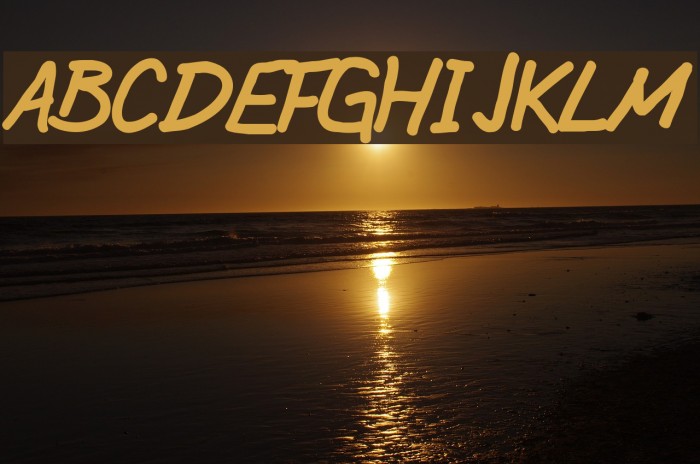 Andrew Ward Font examples