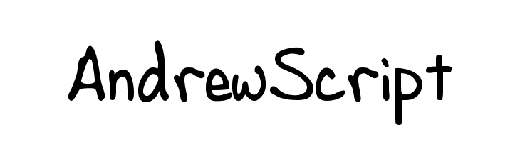 AndrewScript  Descarca Fonturi Gratis