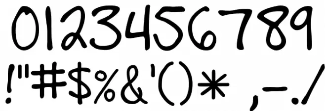 AndrewScript Schriftart Anderer Schreiben