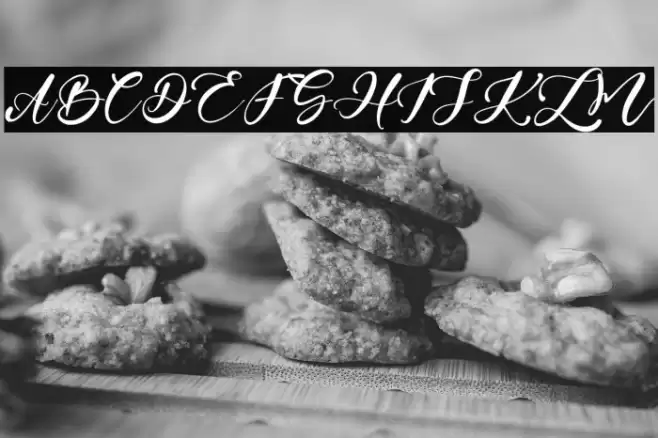 AndrewScript Font examples