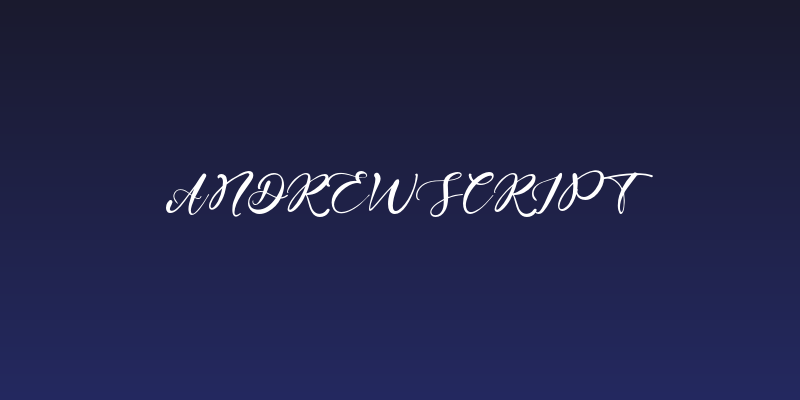 AndrewScript Social Header