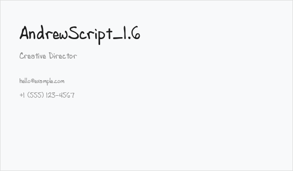 AndrewScript_1.6 Business Card