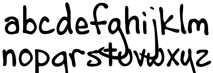 AndrewScript_1.6 Font LOWERCASE