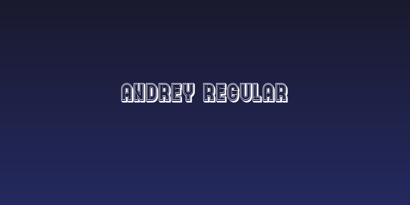 Andrey Regular Social Header