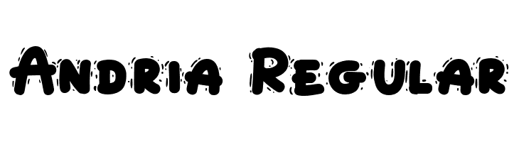 Andria Regular  Free Fonts Download