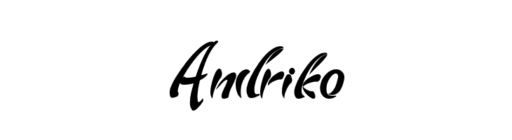 Andriko  免费字体下载