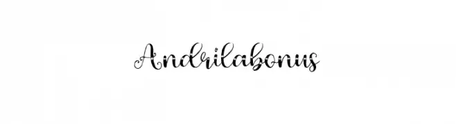 Andrilabonus  Descarca Fonturi Gratis