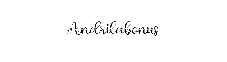 Andrilabonus  Descarca Fonturi Gratis
