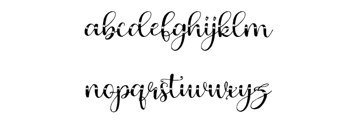 Andrilabonus Font LOWERCASE