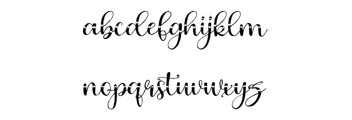 Andrilabonus Font LOWERCASE