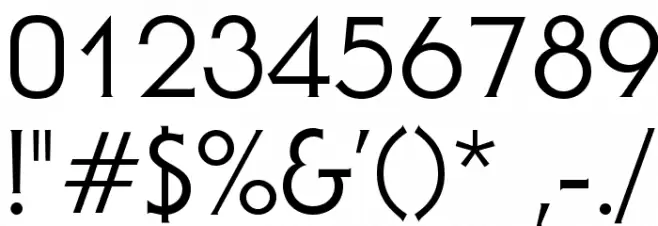 AndroclesOpti-Regular Font OTHER CHARS
