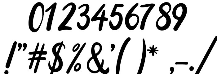 Andrographis Font OTHER CHARS