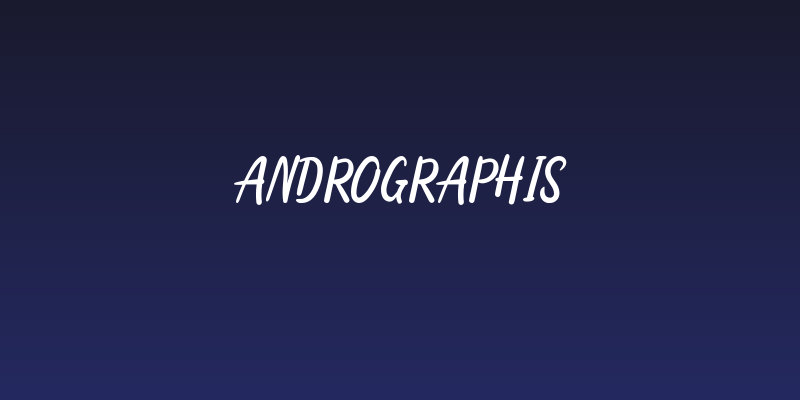 Andrographis Social Header
