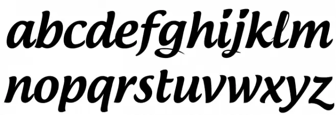 Androgyne Medium Font Litere mici