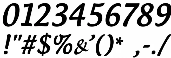 AndrogyneMedium Caratteri ALTRI CARATTERI