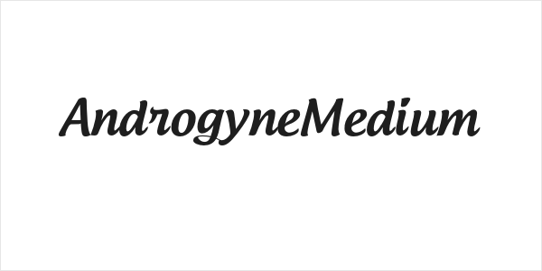 AndrogyneMedium Logo