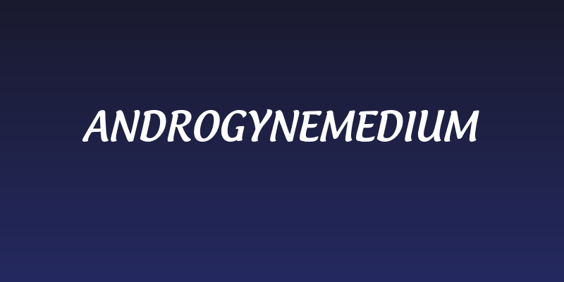 AndrogyneMedium Social Header