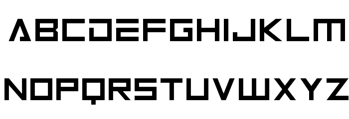 Android 101 Font LOWERCASE
