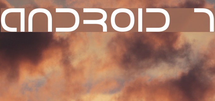 Android 7 Font examples