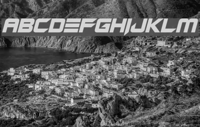 Android Assassin Italic Font examples