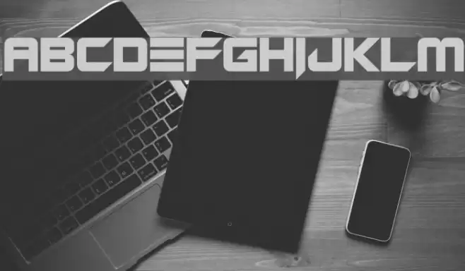 Android Assassin Font examples