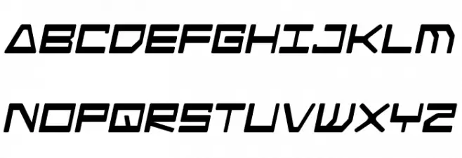 Android Nation Italic Fuentes MAYÚSCULAS