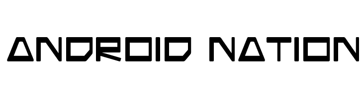 Android Nation  免费字体下载
