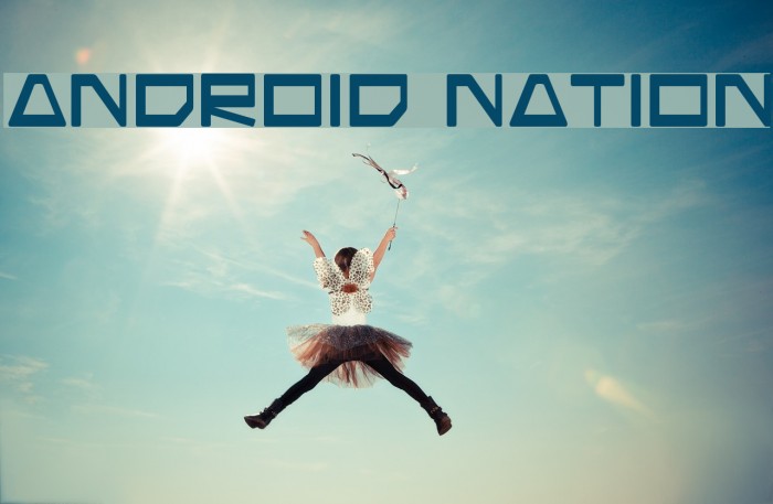 Android Nation Font examples