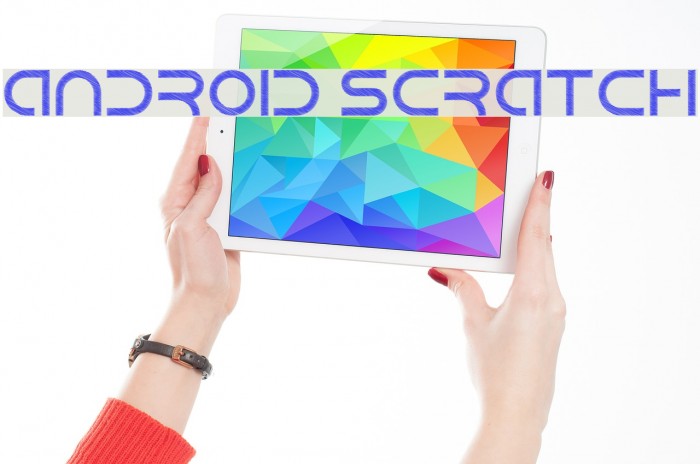 Android Scratch Font examples