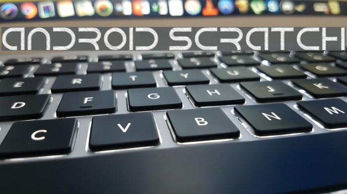 Android Scratch Font examples