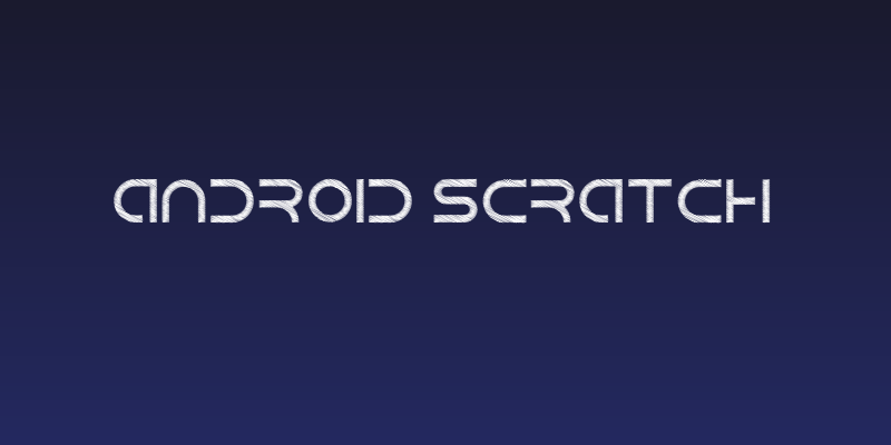 Android Scratch Social Header