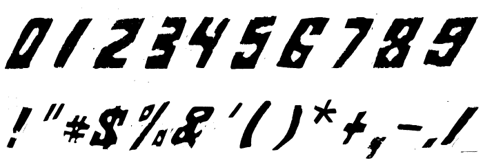 Androidi Pisa Font OTHER CHARS