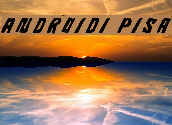 Androidi Pisa Font examples