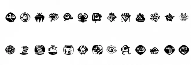 Androidish फ़ॉन्ट लोअरकेस