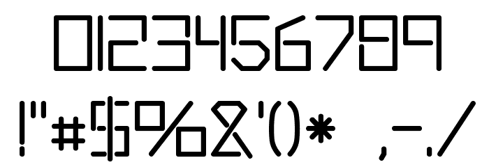 Andromeda Font OTHER CHARS