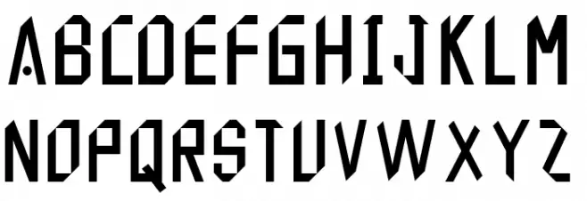 Andromedia 字体 大写