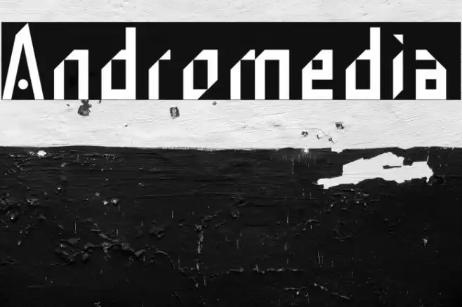 Andromedia Font examples