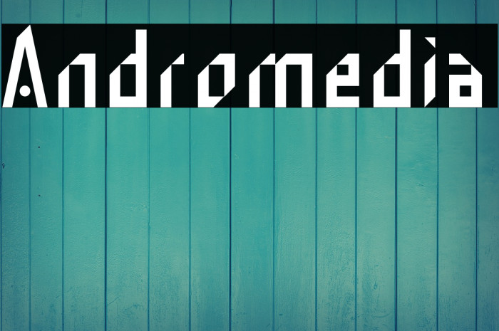 Andromedia Fonte examples