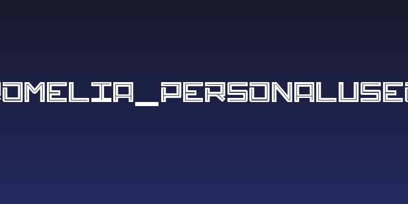Andromelia_PersonalUseOnly Social Header