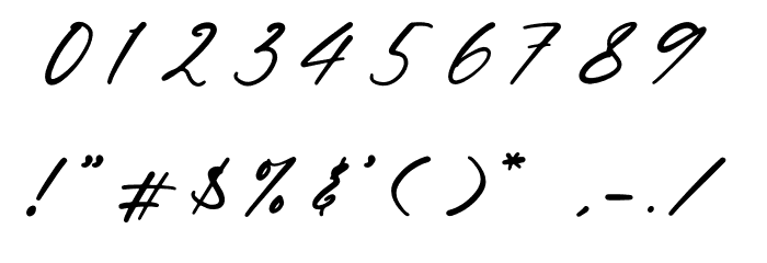 Andryaton Detagheart Font OTHER CHARS
