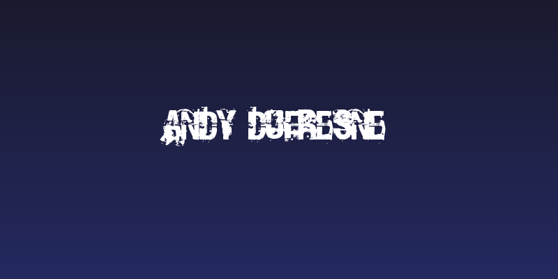 Andy Dufresne Social Header