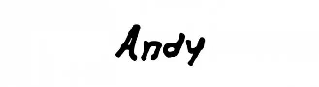 Andy  لخطوط تنزيل