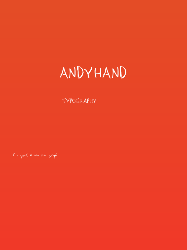 AndyHand Poster