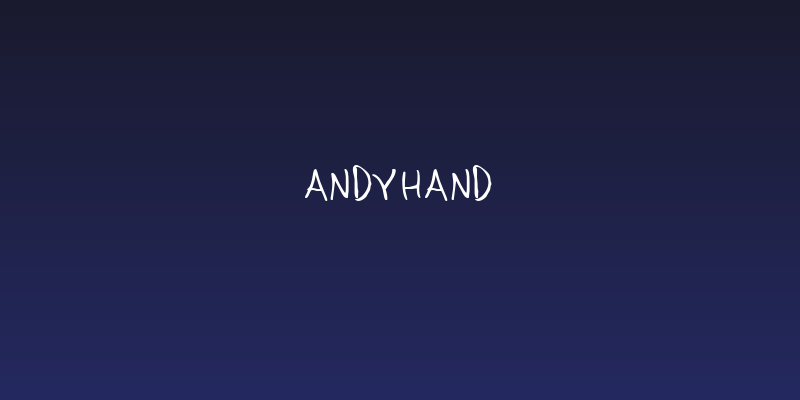 AndyHand Social Header