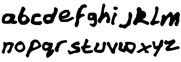 Andy Font LOWERCASE